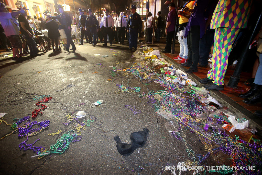 That's all, y'all: Sweep of Bourbon Street marks end of Mardi Gras